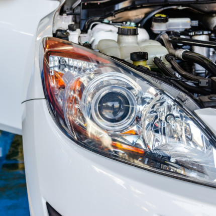 полировка фар